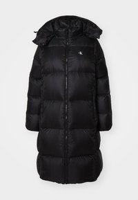 LONG PUFFER - Dunkåpe / -frakk - black