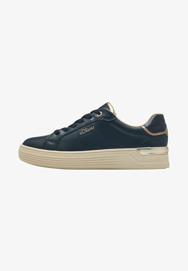 s.Oliver SNEAKER - Baskets basses - navy comb.