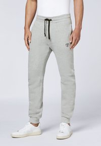 Chiemsee MIT PRINT - Jogginghose - neutral gray melange