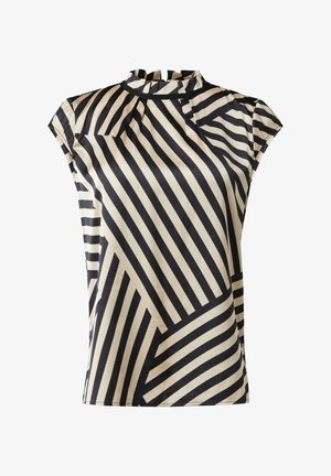 comma Blouse - schwarz