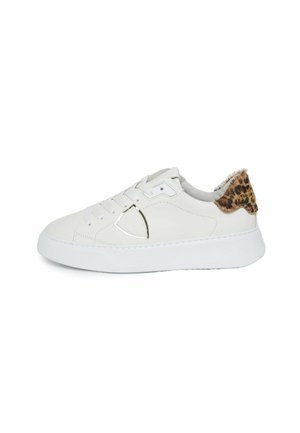 Philippe Model, TEMPLE LOW WOMAN - Trainers - white animalier