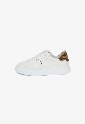 Philippe Model, TEMPLE LOW WOMAN - Trainers - white animalier