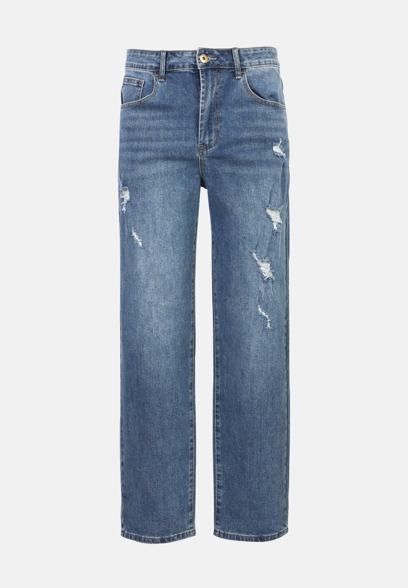 Pier One Straight leg jeans blauw denim/bluedenim