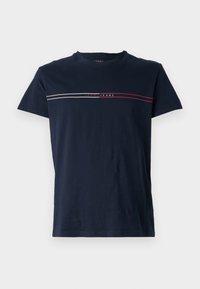 SLIM ENTRY GRAPHIC TEE - Majica kratkih rukava s printom - dark night navy