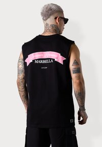 SUMMER ROMANCE OVERSIZED - Débardeur - black