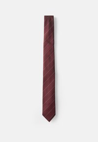STAMFORD STRIPE - Slips - burgandy
