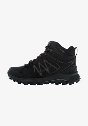 High-top trainers - black