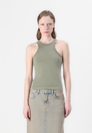 HELENE TANK - Topper - vetiver