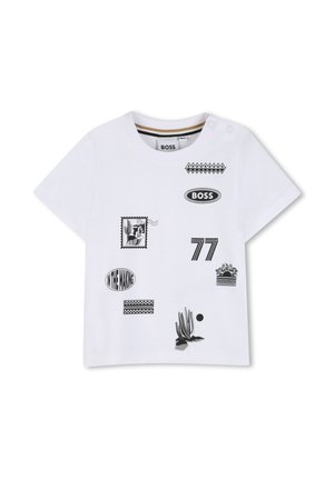 KURZÄRMELIGES - T-shirt imprimé - blanc