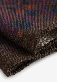 Next REGULAR SET - Nosinaitė į švarko kišenę - brown navy blue navajo style