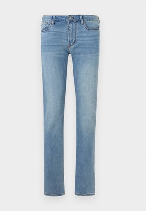 POCKETS PANT - Jean slim - light blue denim