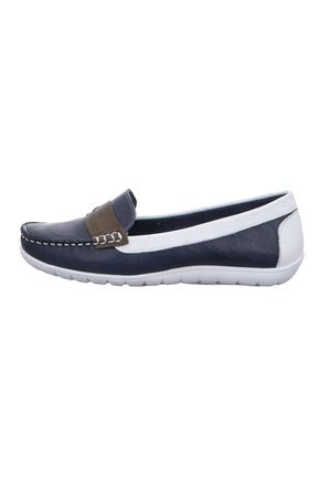 NAPPA - Moccasins - blau weiss