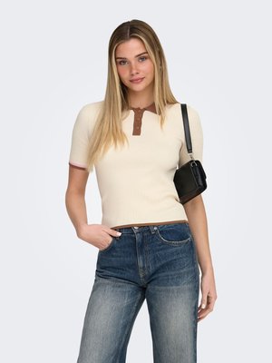 ONLY ROLLKRAGEN ONLMEDDI - Polo marškinėliai - birch
