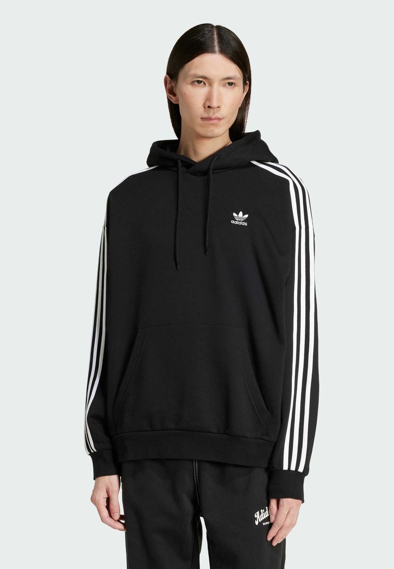 adidas Originals ADICOLOR BAGGY - Mikina s kapucí - black