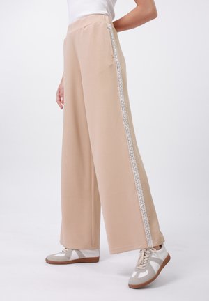 Pantaloni sportivi - pink/ivory lace