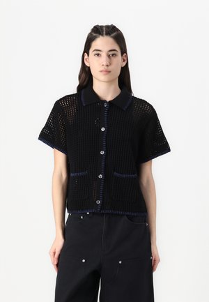 Overhemdblouse - black