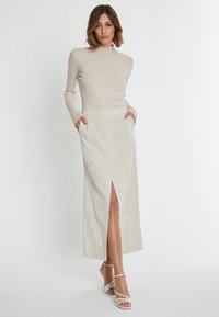 Ana Alcazar SASLI - Jupe longue - beige