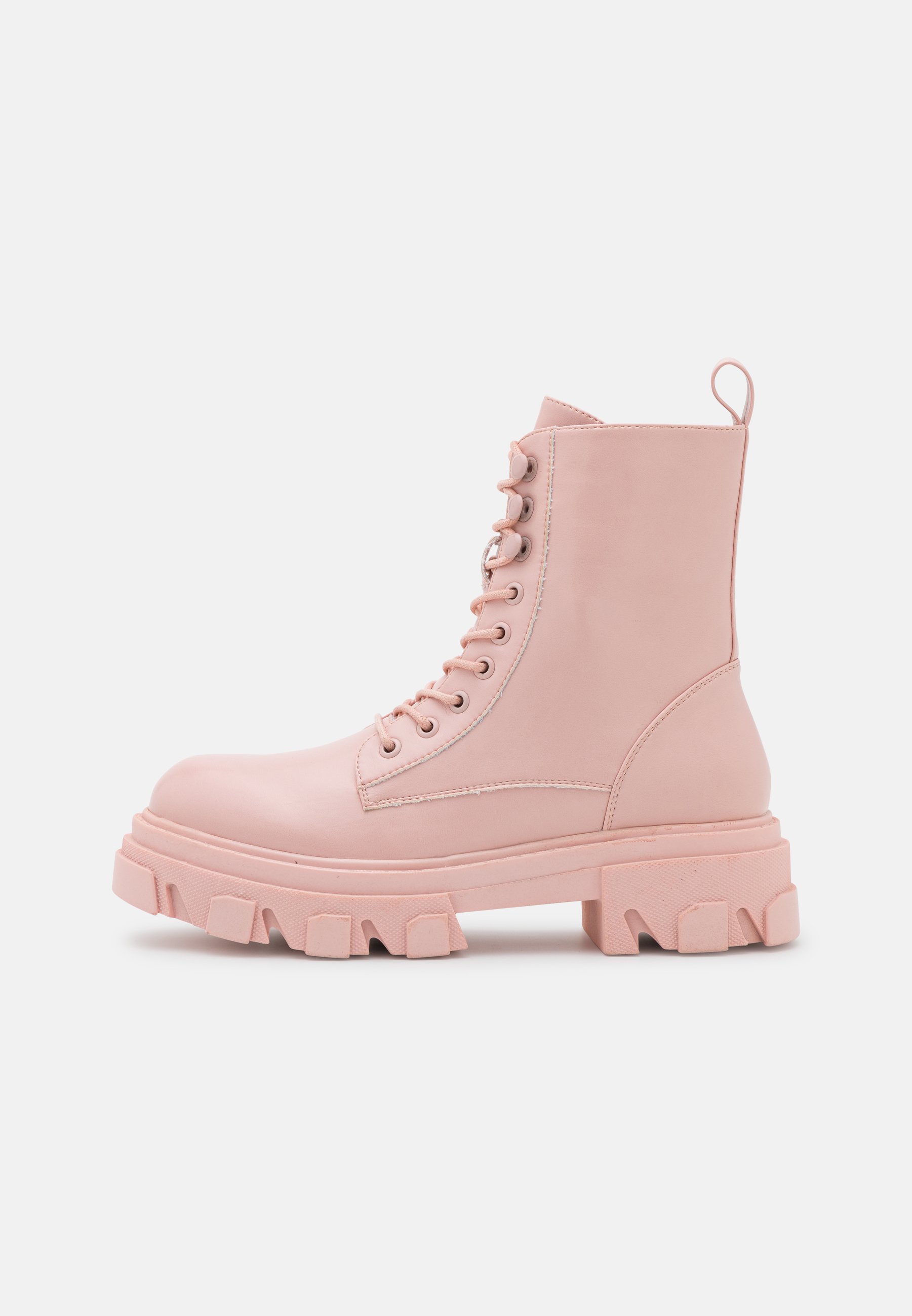 pink platform ankle boots