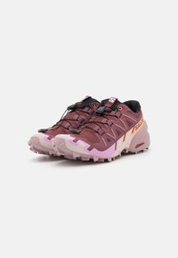 Salomon SPEEDCROSS 6 - Zapatillas de trail running - catawba grape/papaya/deauville mauve