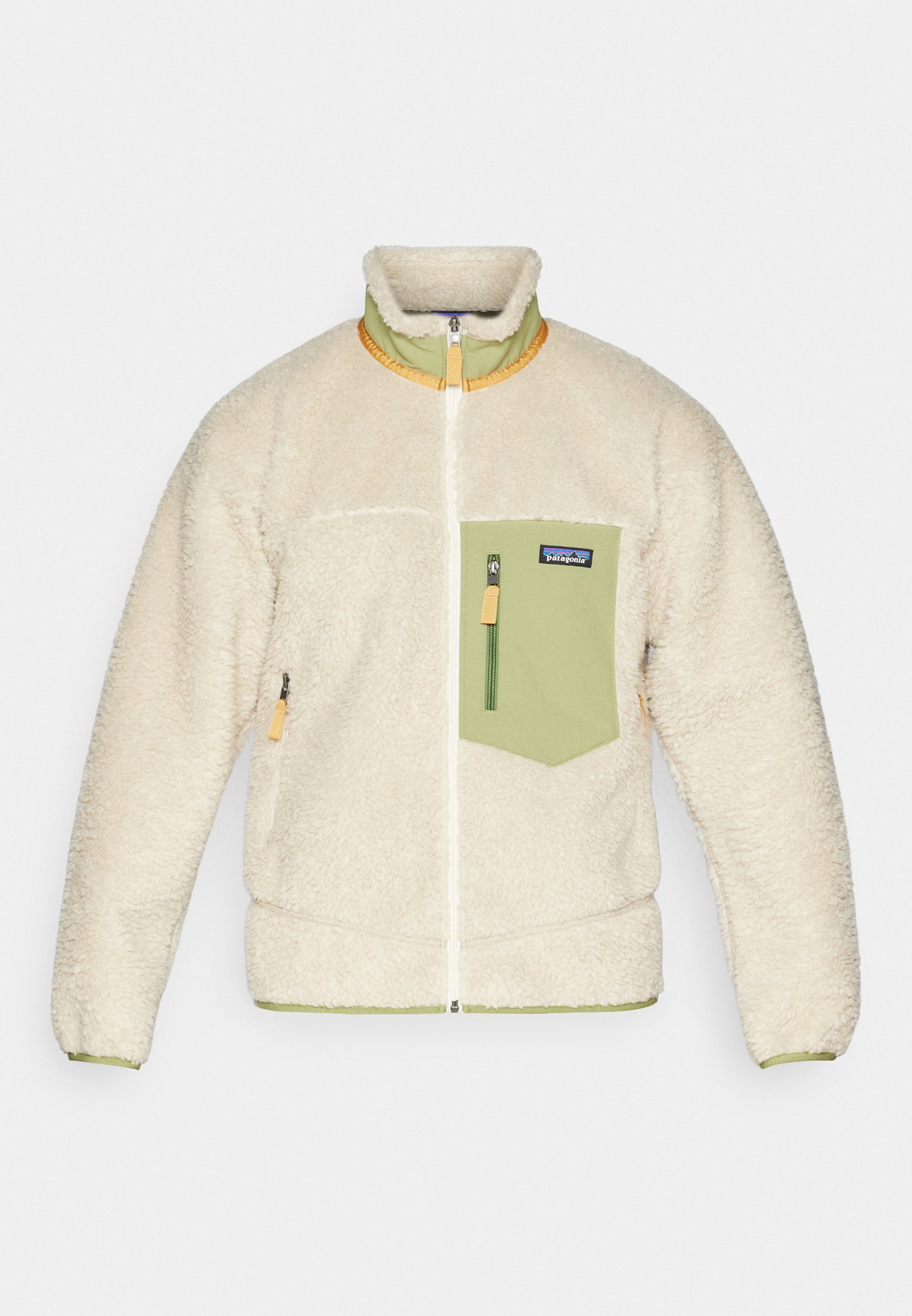 Patagonia RETRO Fleece jacket dark natural buckhorn green beige Zalando.ie