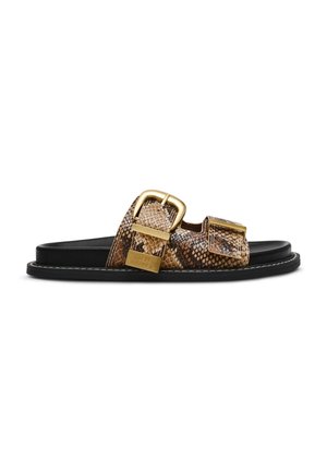 Mules - brown snake