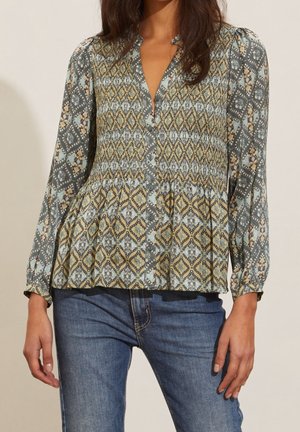 Overhemdblouse - green