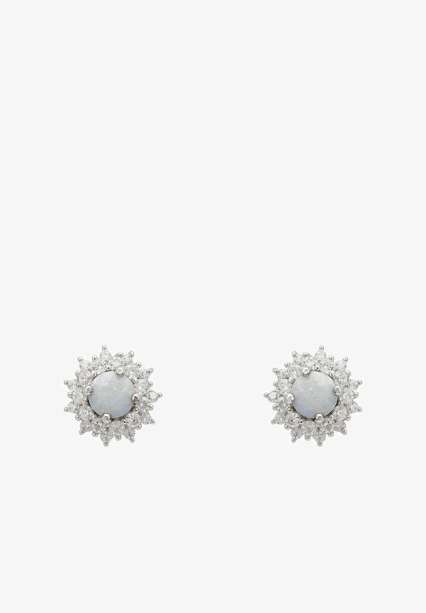 OPAL AND FLOWER STUD - Earrings4