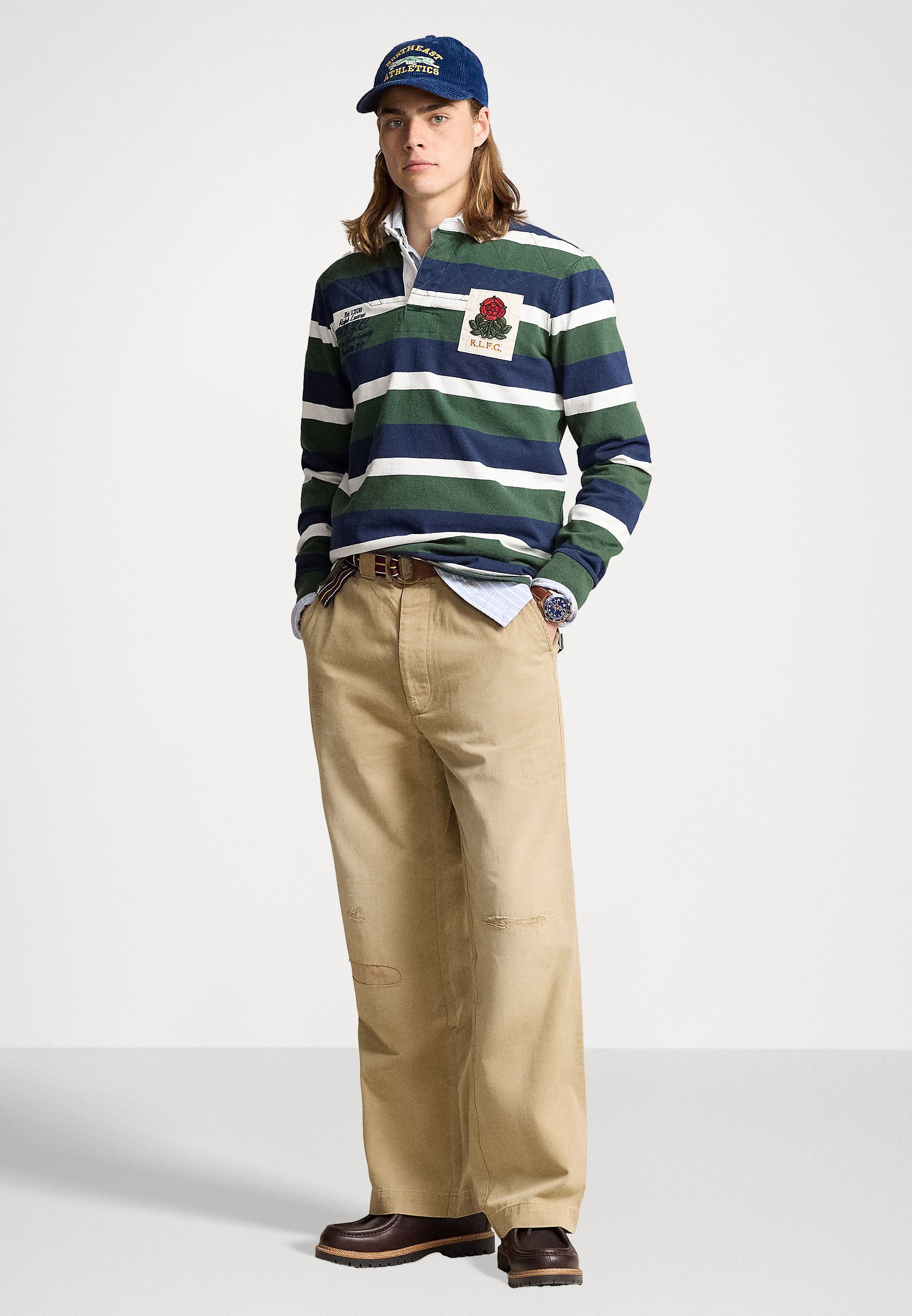 Polo Ralph Lauren - Bluzka z długim rękawem/ciemnozielony