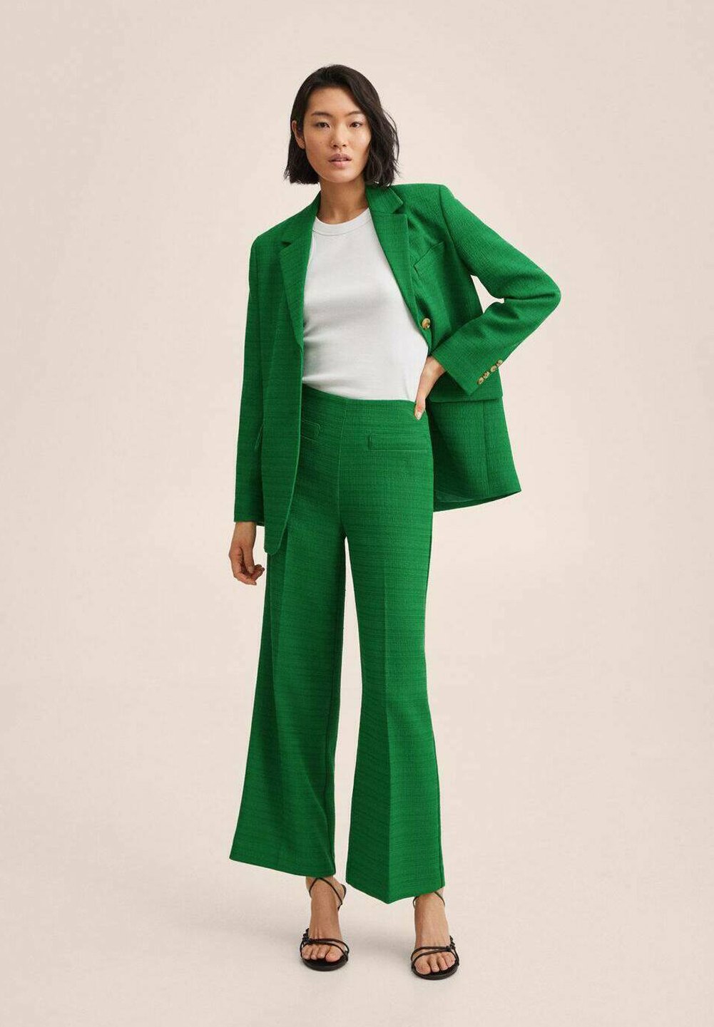 Mango JULIA - Halflange jas - grün/groen - Zalando.nl