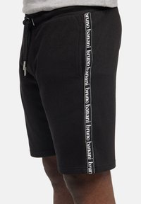 Bruno Banani MIT LOGOPIPING - Shorts - schwarz