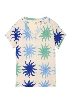 FatFace, T-shirt basic - ivory sun tile