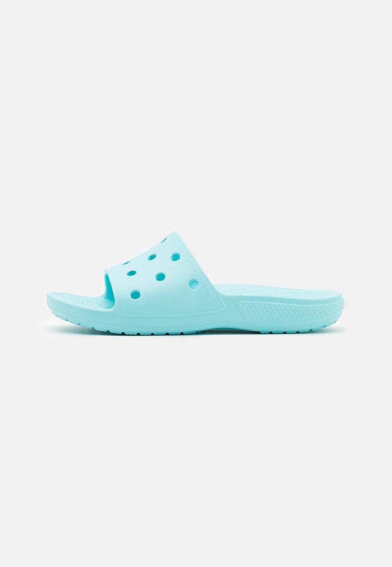 Damen Zehentrenner | Crocs CLASSIC SLIDE Badesandale ice blue/türkis - IG72964 Damen Zehentrenner | Crocs CLASSIC SLIDE Badesandale ice blue/türkis - IG72964
