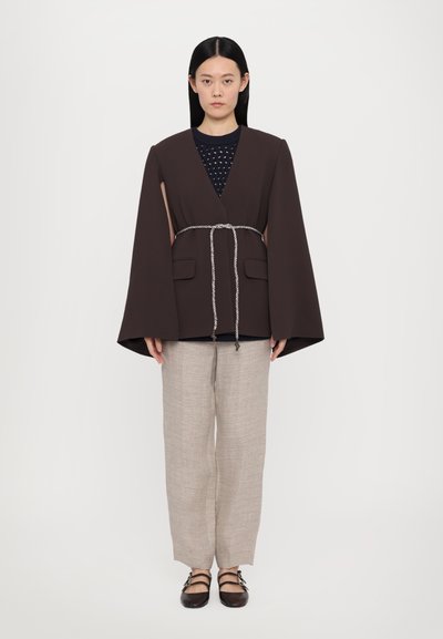 Rodebjer GIA BLAZER - Blézer - dark coffe