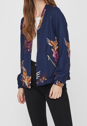 Kardigan - dark-blue denim