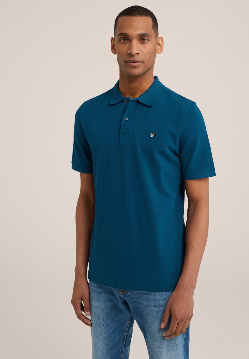 WE Fashion THE PIQUE - Bluză polo - blue