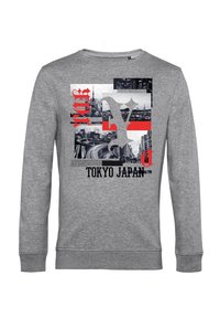 Henry Tiger NEXT STOP JAPAN - Sudadera - heather grey