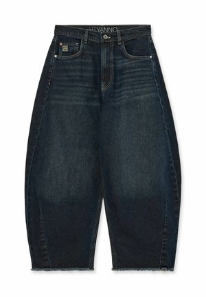 HEYANNO, MMHTROOPER - Дънки със свободна кройка - dark blue denim