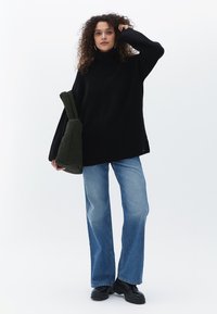 OXXO SOFT TOUCH LOOSE FIT - Strickpullover - black
