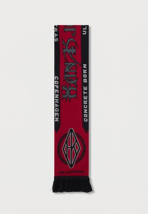 DIAMOND FOOTBALL SCARF - Cachecol - red