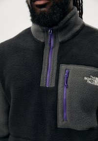 The North Face M YUMIORI 1/4 ZIP - Fleecegenser - black/anthracite grey