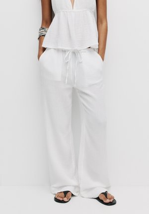 RUSTIC - JOGGING - Stoffhose - white