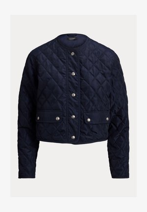 Lauren Ralph Lauren, DIAMOND-QUILTED CROPPED JACKET - Veste mi-saison - navy