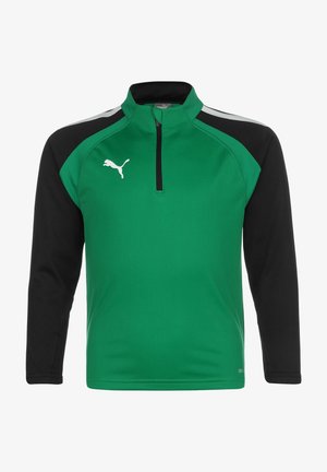 TEAMLIGA  - Maglietta a manica lunga - pepper green puma black