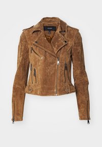VMROYCEALICE  - Læderjakker - tobacco brown