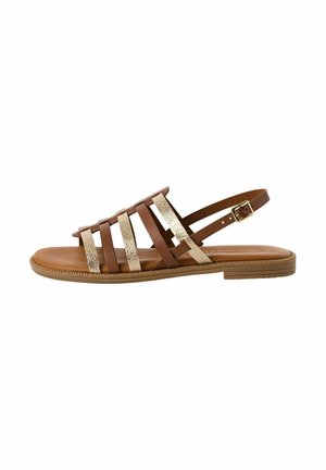 Sandals - cuoio comb