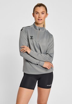 CORE HALF  - Sweatshirt - grey melange