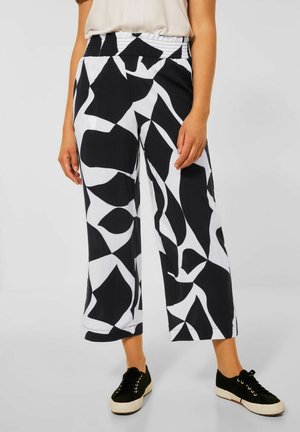 LTD QR EMEE PRINT - Trousers - black