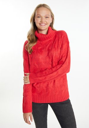 BIANY - Strickpullover - rot