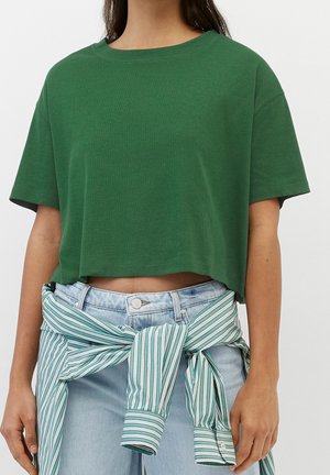 T-shirt - bas - dark green
