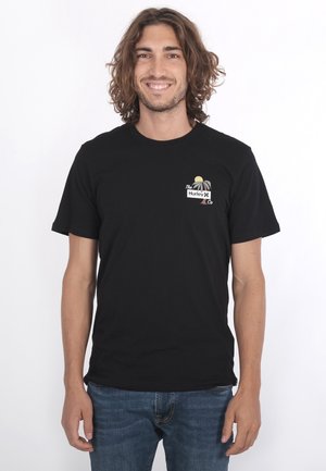 HURLEY - T-shirt con stampa - black